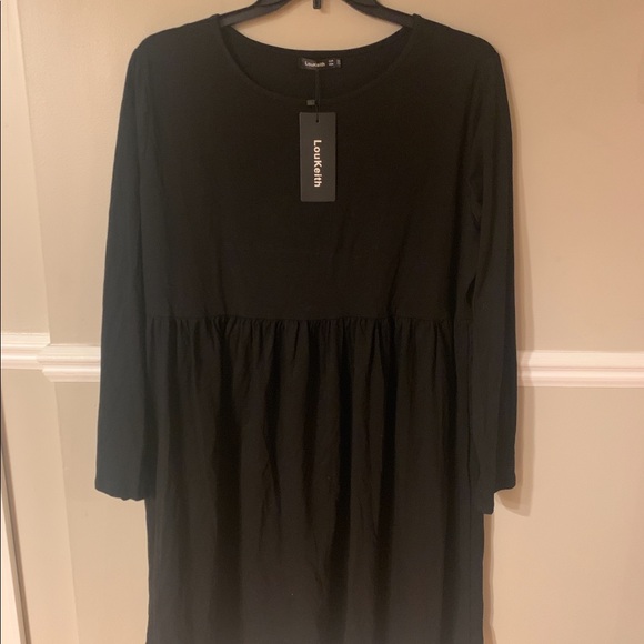 NWT black long sleeve dress size 20 - Picture 3 of 6